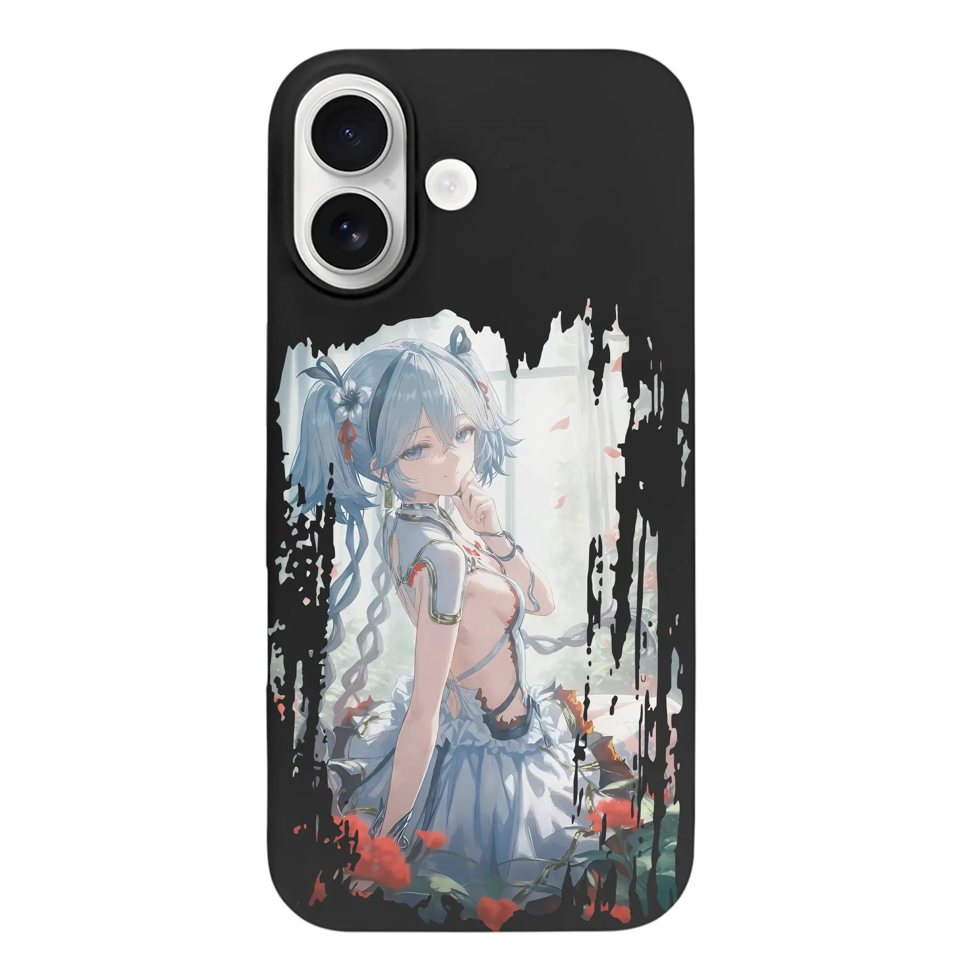 鳴潮 グッズ ツバキ - iPhone 17 シリーズ シリコンケース 薄型 耐衝撃 指紋防止 ソフトタッチカバー 精密フィット 傷防止 保護ケース iPhone 17/17 Air/17 Pro/17 Pro Max 対応